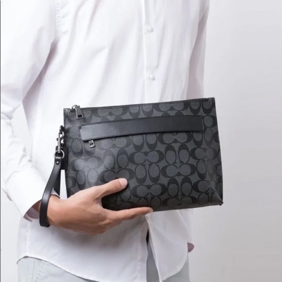 Coach Other - Coach Men's Carryall Signature Pouch Bag